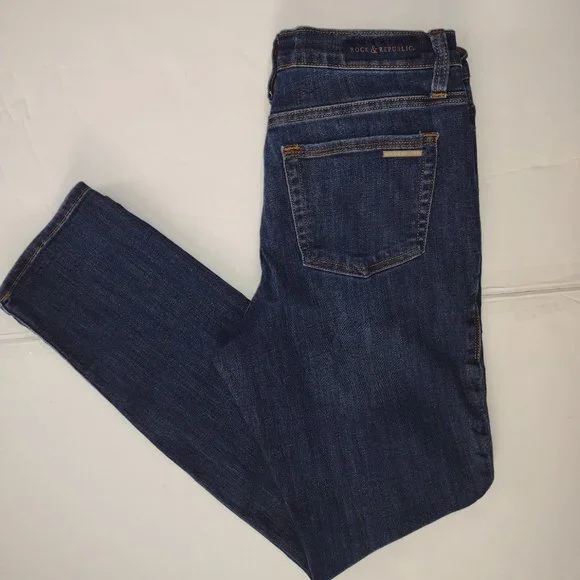 pantalones de mesclilla Rock Y Repulic denim para mujer talla 10 - Picture 1 of 9